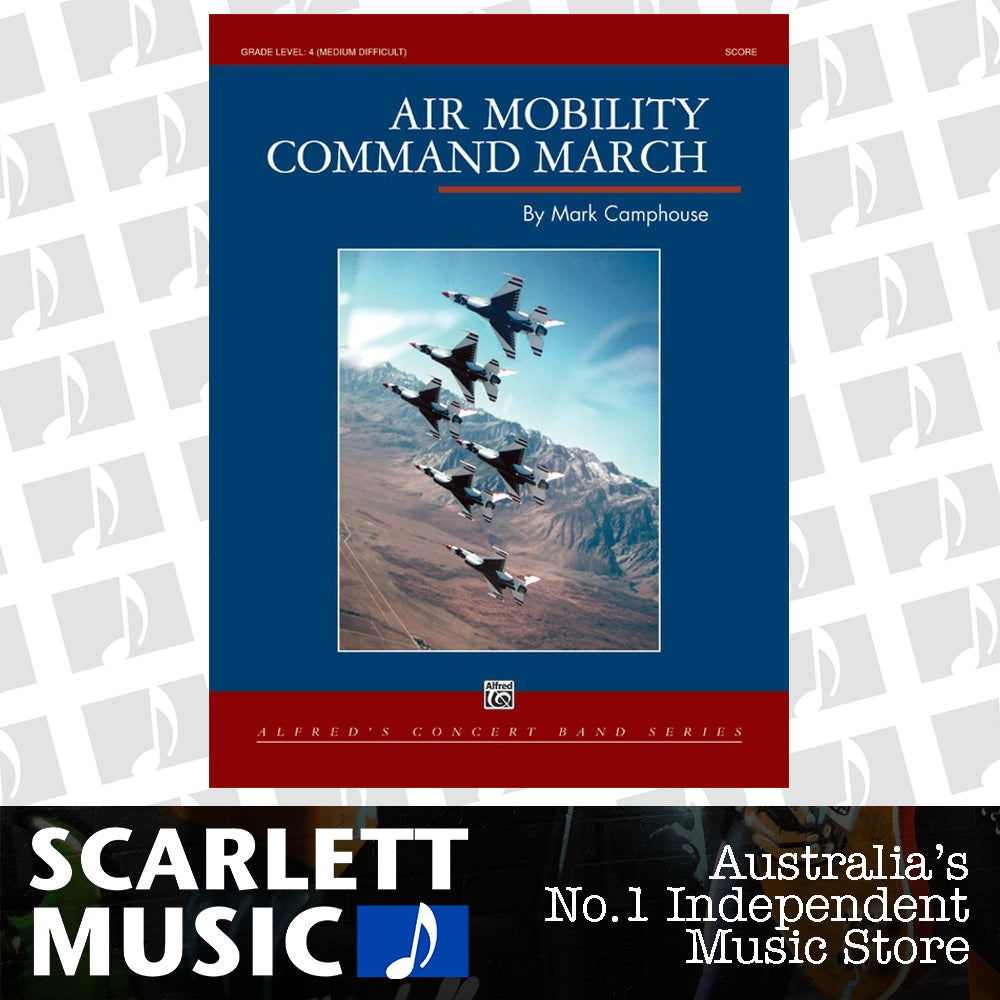 Air Mobility Command March CB Grade 4 Concert Band Sheet Music — view 2