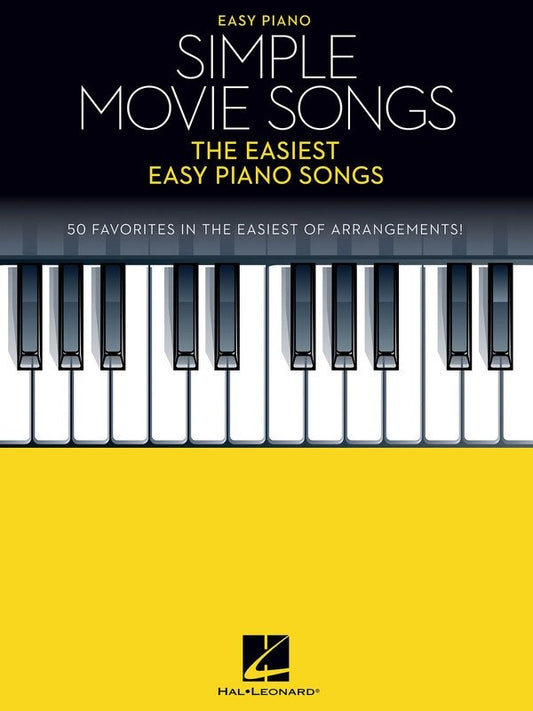 Simple Movie Songs for Easy Piano