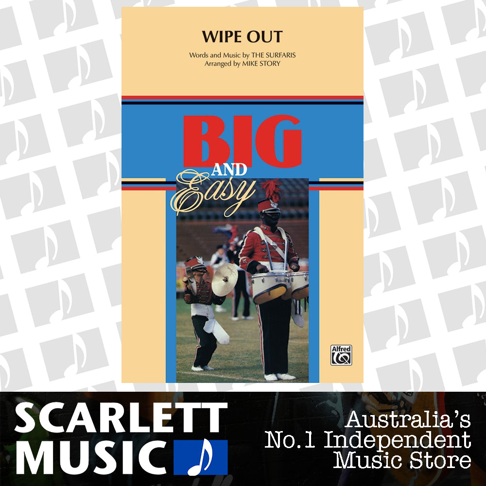Wipe Out MB Grade 2 Concert Band Sheet Music — view 2