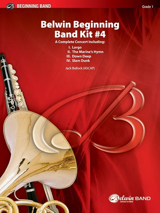 Belwin Beginning Band Kit No 4 Concert Band Sheet Music Grade 1