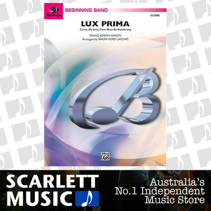 Lux Prima Come My Soul Concert Band Gr 1 — view 2
