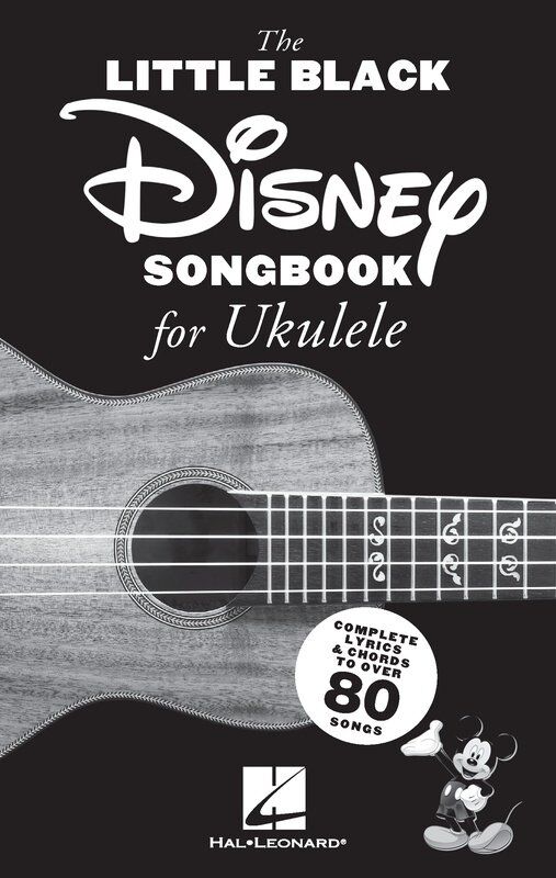 Little Black Disney Songbook for Ukulele - 240 Pages of Lyrics & Chords