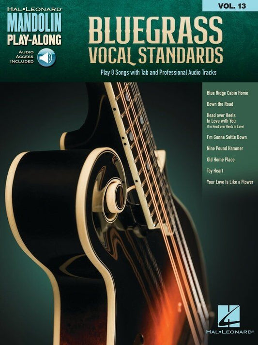 Bluegrass Vocal Standards Mandolin Play-Along V13 BK/OLA