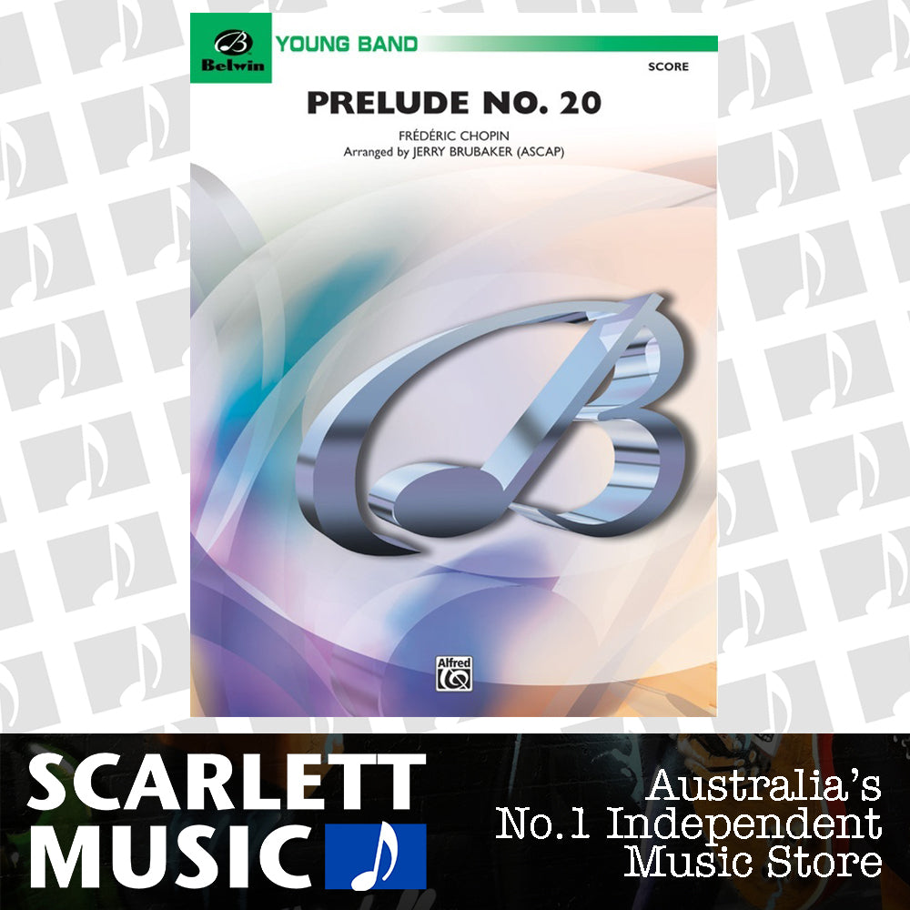 Prelude No. 20 Concert Band Gr 2 — view 2