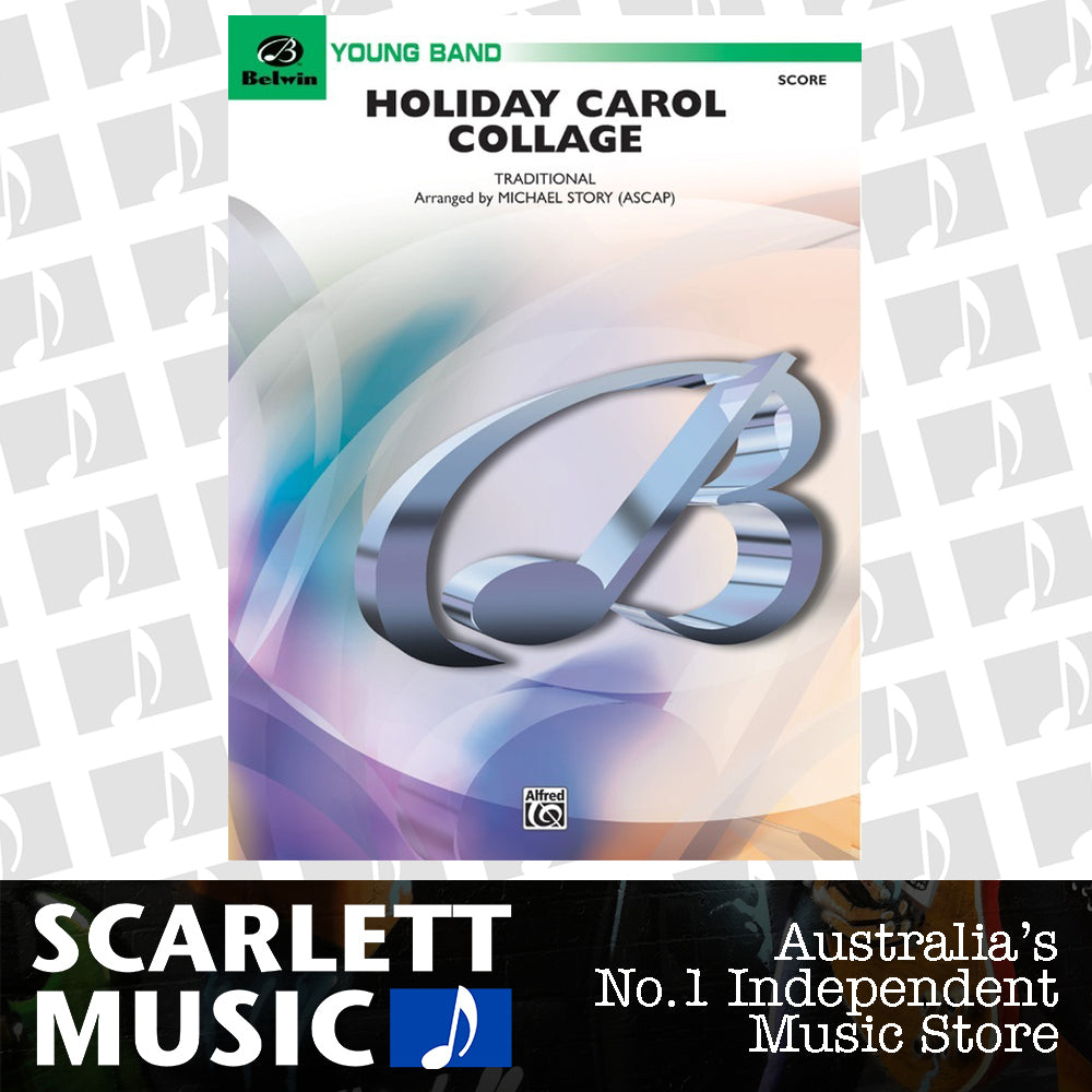 Holiday Carol Collage Concert Band Gr 2 — view 2
