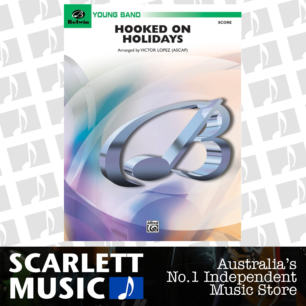 Hooked On Holidays Concert Band Gr 2 — view 2