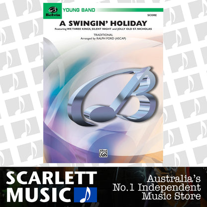A Swingin Holiday Concert Band Sheet Music Grade 2 — view 2