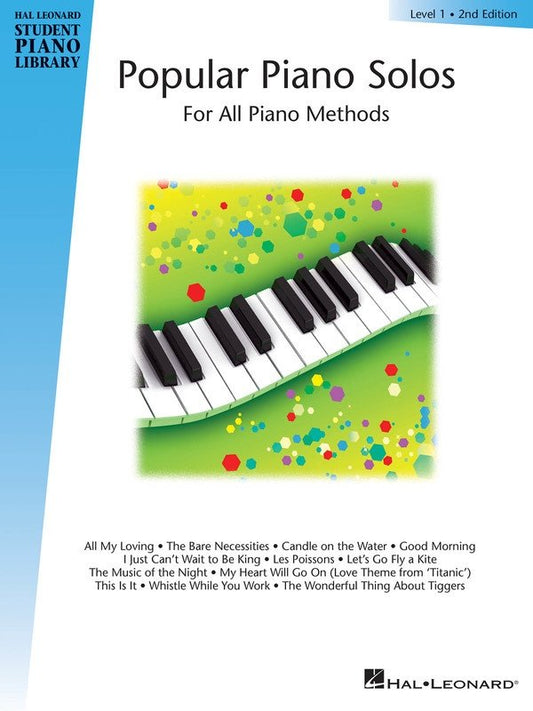 HLSPL Popular Piano Solos Book 1, 2nd Edition (Hal Leonard)