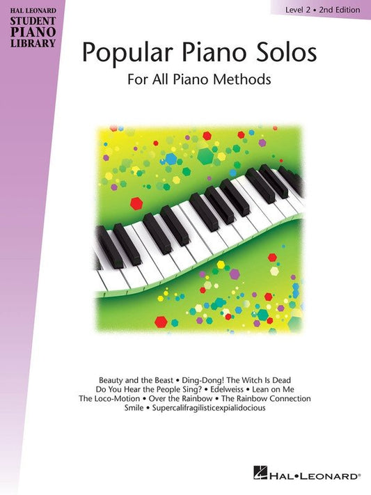 HLSPL Popular Piano Solos Book 2, 2nd Edition (Hal Leonard)