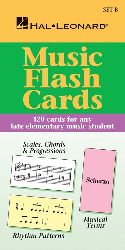 Hal Leonard Student Piano Library: Flash Cards Set B — Piano (Hal Leonard)