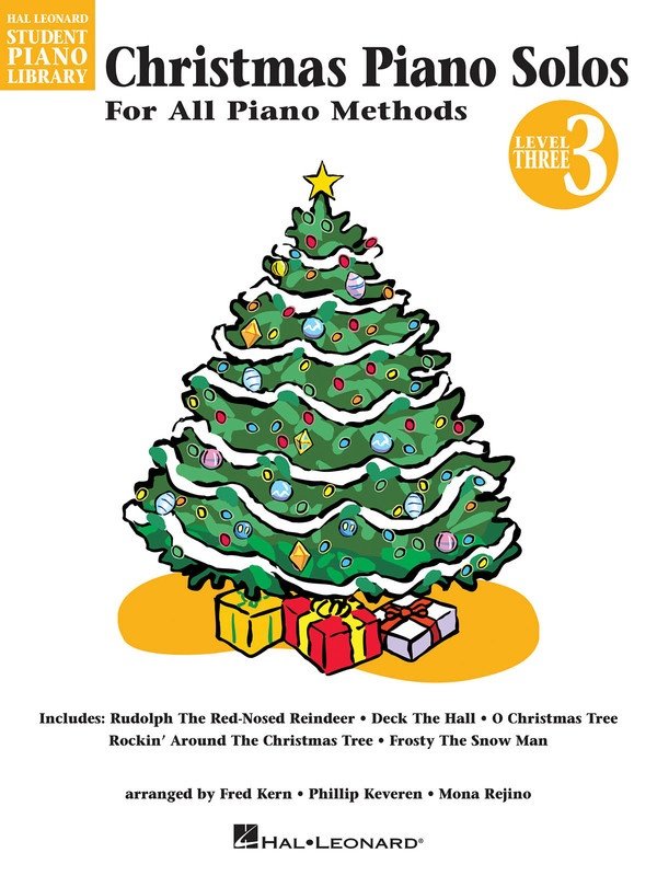 Christmas Piano Solos Level 3 by Hal Leonard