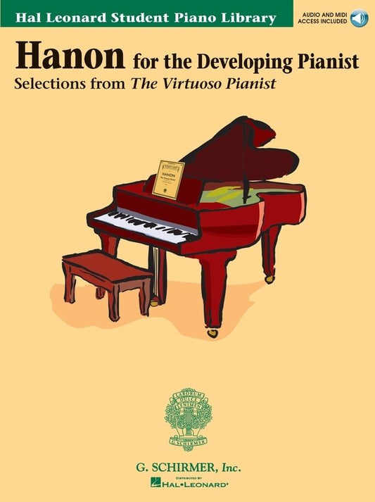 Hanon for the Developing Pianist — Book/Online Audio (G. Schirmer)