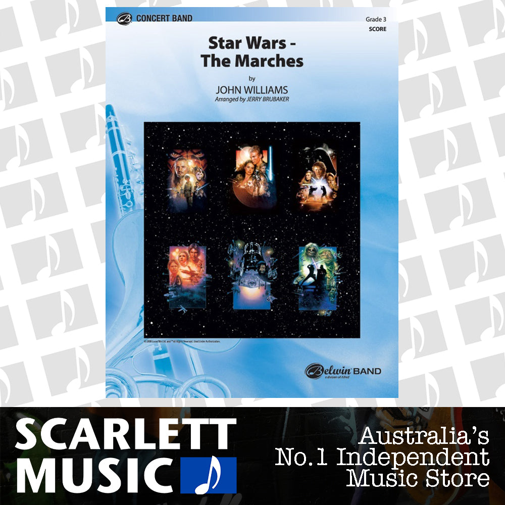 Star Wars the Marches Concert Band Grade 3 Conductor Score — view 2
