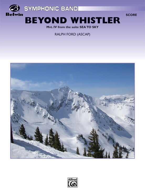 Beyond Whistler Concert Band Sheet Music Grade 5