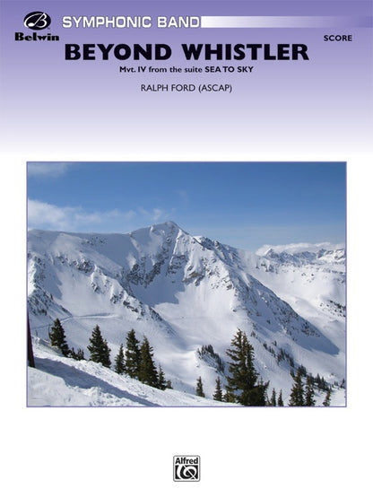 Beyond Whistler Concert Band Sheet Music Grade 5