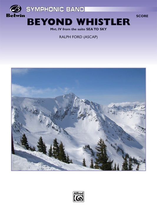 Beyond Whistler Concert Band Sheet Music Grade 5