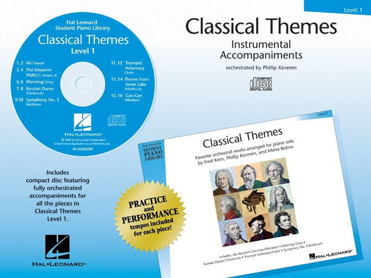 HLSPL Classical Themes Book 1 — CD (Hal Leonard)