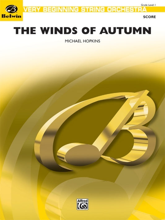 Winds Of Autumn String Orchestra Sheet Music Grade 1