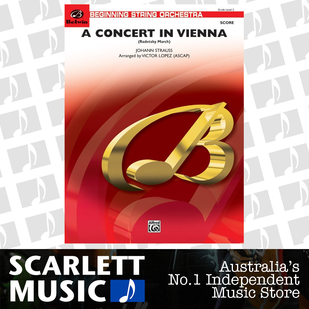 A Concert In Vienna (Radetzky March) String Orchestra Gr 2 — view 2