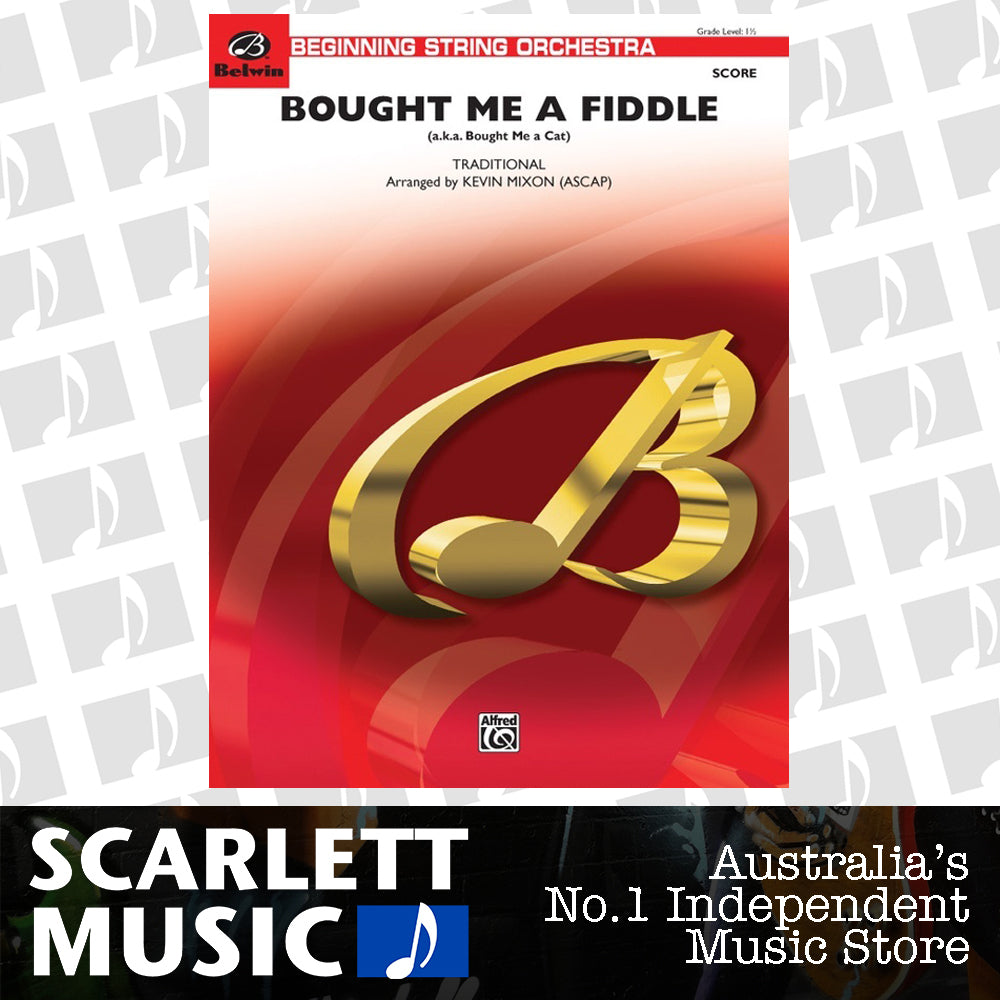 Bought Me A Fiddle String Orchestra Sheet Music Grade 1.5 — view 2