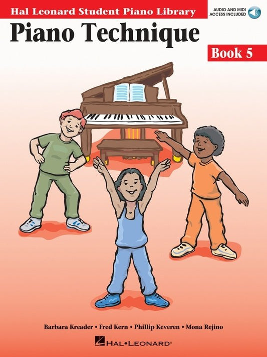 HLSPL Piano Technique Book 5 — Book/CD (Hal Leonard)