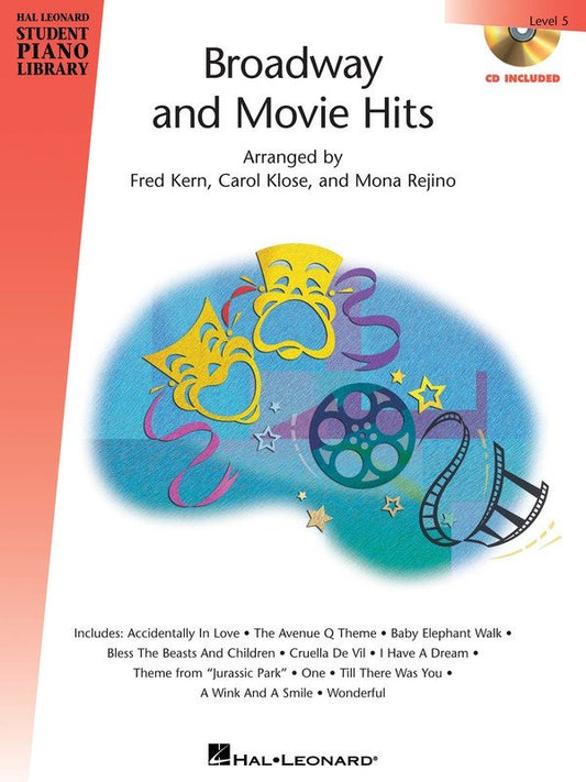 HLSPL Broadway & Movie Hits Level 5 — Book/CD (Hal Leonard)