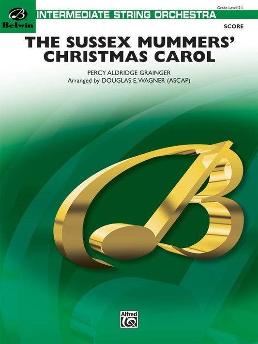 Sussex Mummer's Christmas Carol String Orchestra Sheet Music Grade 2.5