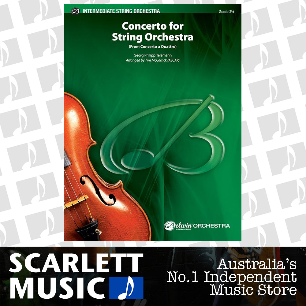 Concerto For String Orchestra String Orchestra Gr 2.5 — view 2
