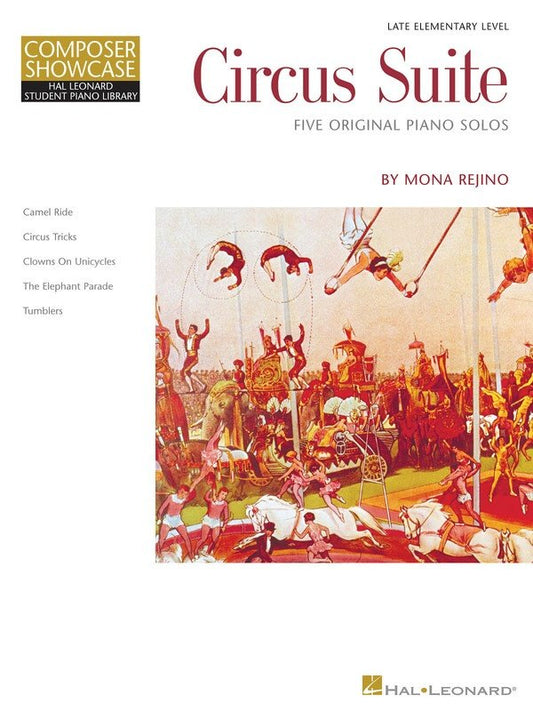 Circus Suite — 5 Original Piano Solos, Late Elementary, HLSPL Composer Showcase (Hal Leonard)
