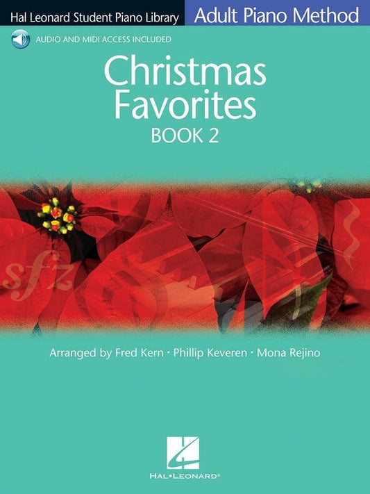 HLSPL Adult Christmas Favorites Book 2 — Adult Piano Method, Book/CD (Hal Leonard)