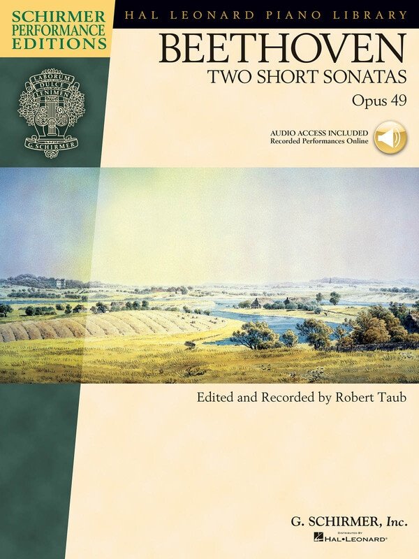 Two Short Sonatas Op 49 Beethoven Spe Bk/Cd (G. Schirmer, Inc.)