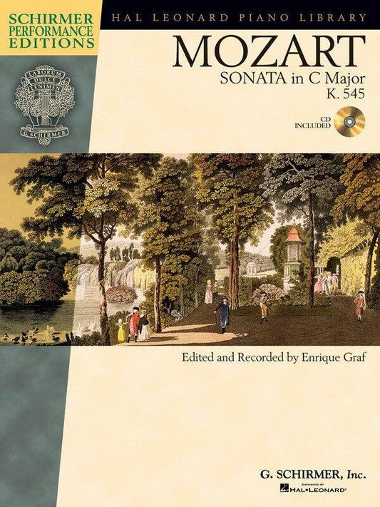 Mozart - Sonata in C Major K 545, Piano Solo, Schirmer Performance Editions, 24 Pages