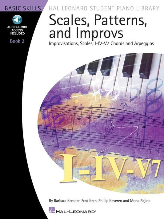 HLSPL Scales, Patterns and Improvs Book 2 — Basic Skills, Book/Online Audio (Hal Leonard)