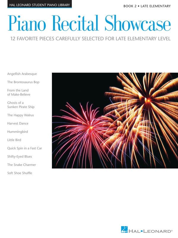 HLSPL Piano Recital Showcase Book 2 — Piano Solo (Hal Leonard)