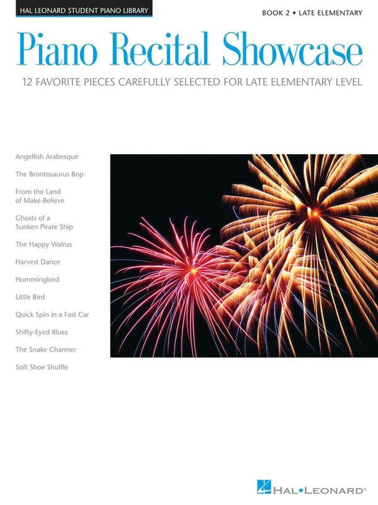 HLSPL Piano Recital Showcase Book 2 — Piano Solo (Hal Leonard)