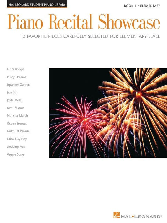 HLSPL Piano Recital Showcase Book 1 — Piano Solo (Hal Leonard)