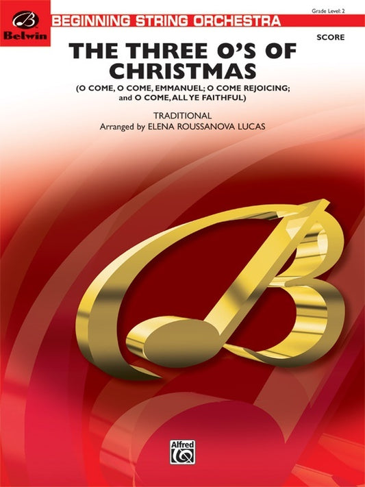 Three O'S Of Christmas String Orchestra Sheet Music Grade 2