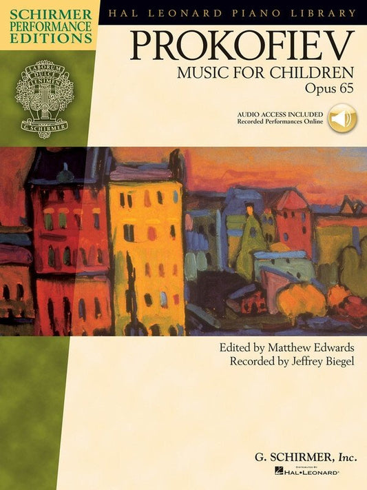 Prokofiev: Music for Children, Op. 65 — Book/Online Audio, Piano Solo (G. Schirmer)