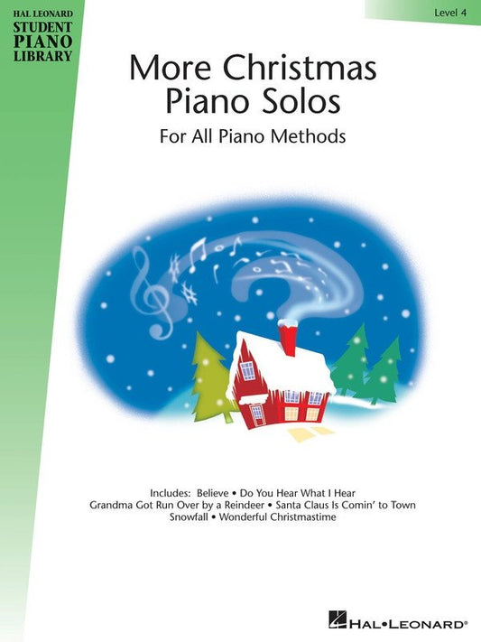 HLSPL More Christmas Piano Solos — Level 4 (Hal Leonard)