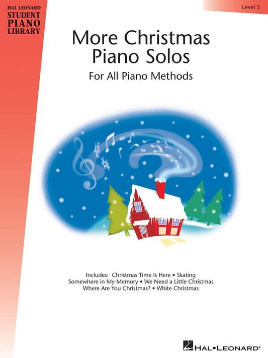 HLSPL More Christmas Piano Solos — Level 5 (Hal Leonard)