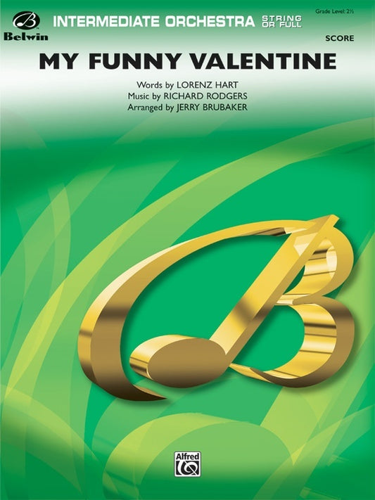 My Funny Valentine Full Orchestra Gr 2.5