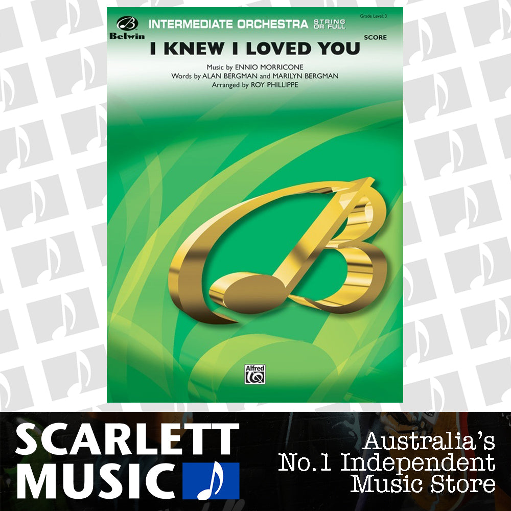 I Knew I Loved You Full Orchestra Gr 3 — view 2