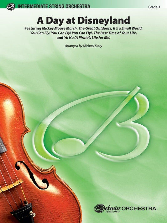A Day At Disneyland String Orchestra Sheet Music Grade 3