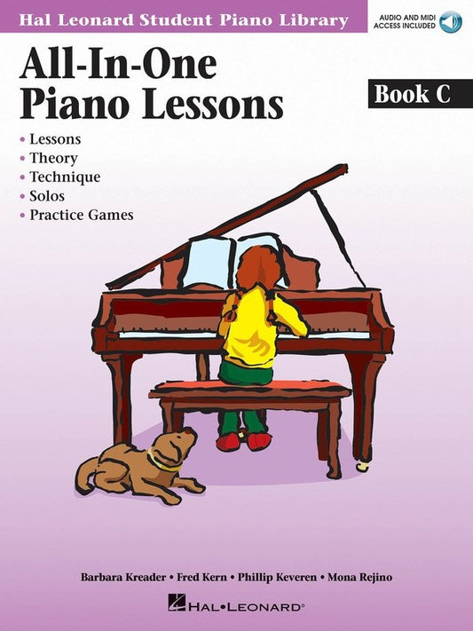 Hal Leonard Student Piano Library All-in-One Piano Lessons, Book C — Book/Online Audio (Hal Leonard)