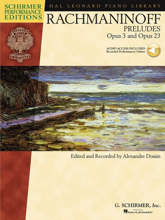Rachmaninoff: Preludes, Op. 3 & Op. 23 — Book/Online Audio, Piano Solo (G. Schirmer)