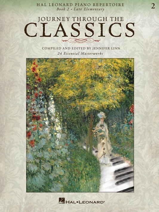 Journey Through the Classics — Book 2, Late Elementary Piano Solo (Hal Leonard)
