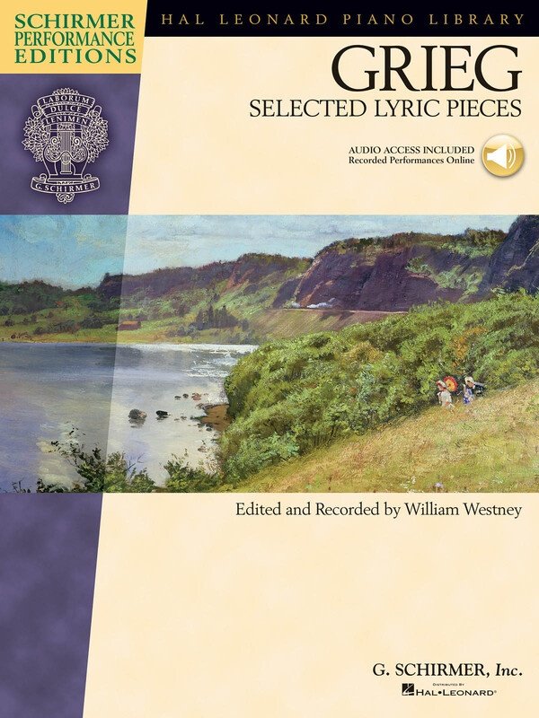 Grieg: Selected Lyric Pieces — Book/Online Audio, Piano Solo (G. Schirmer)