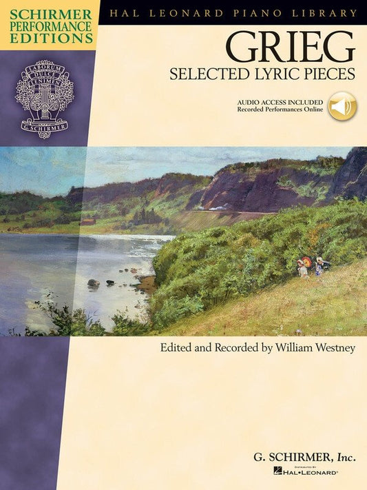 Grieg: Selected Lyric Pieces — Book/Online Audio, Piano Solo (G. Schirmer)