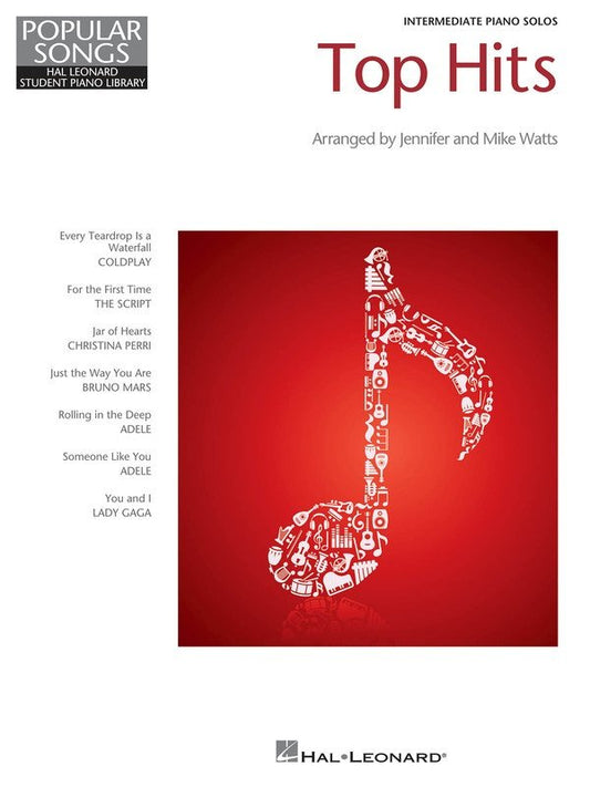HLSPL Top Hits — Intermediate Piano Solos (Hal Leonard HLSPL Popular Songs)