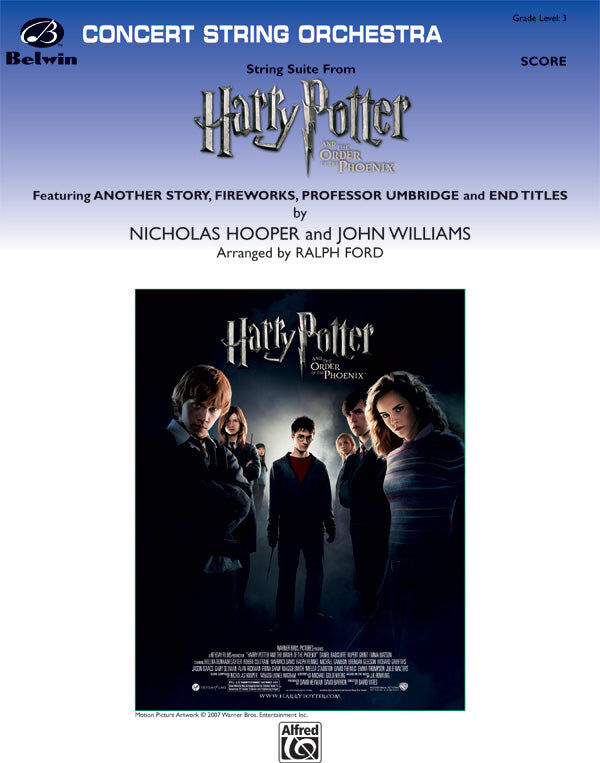 String Suite from Harry Potter and the Order of the Phoenix - Sheet Music